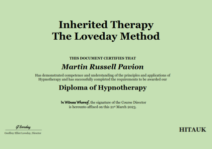 Inherited Therapy / Loveday Method