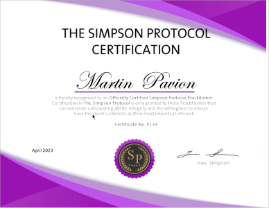 The Simpson Protocol Certification